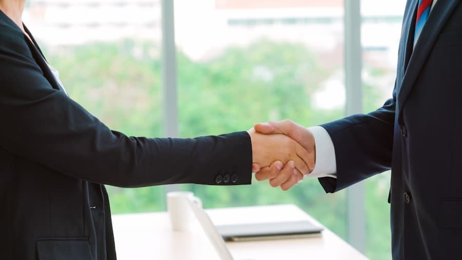 Handshake representing full client ownership of the automation